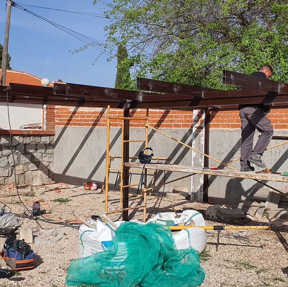 trabajo pergola