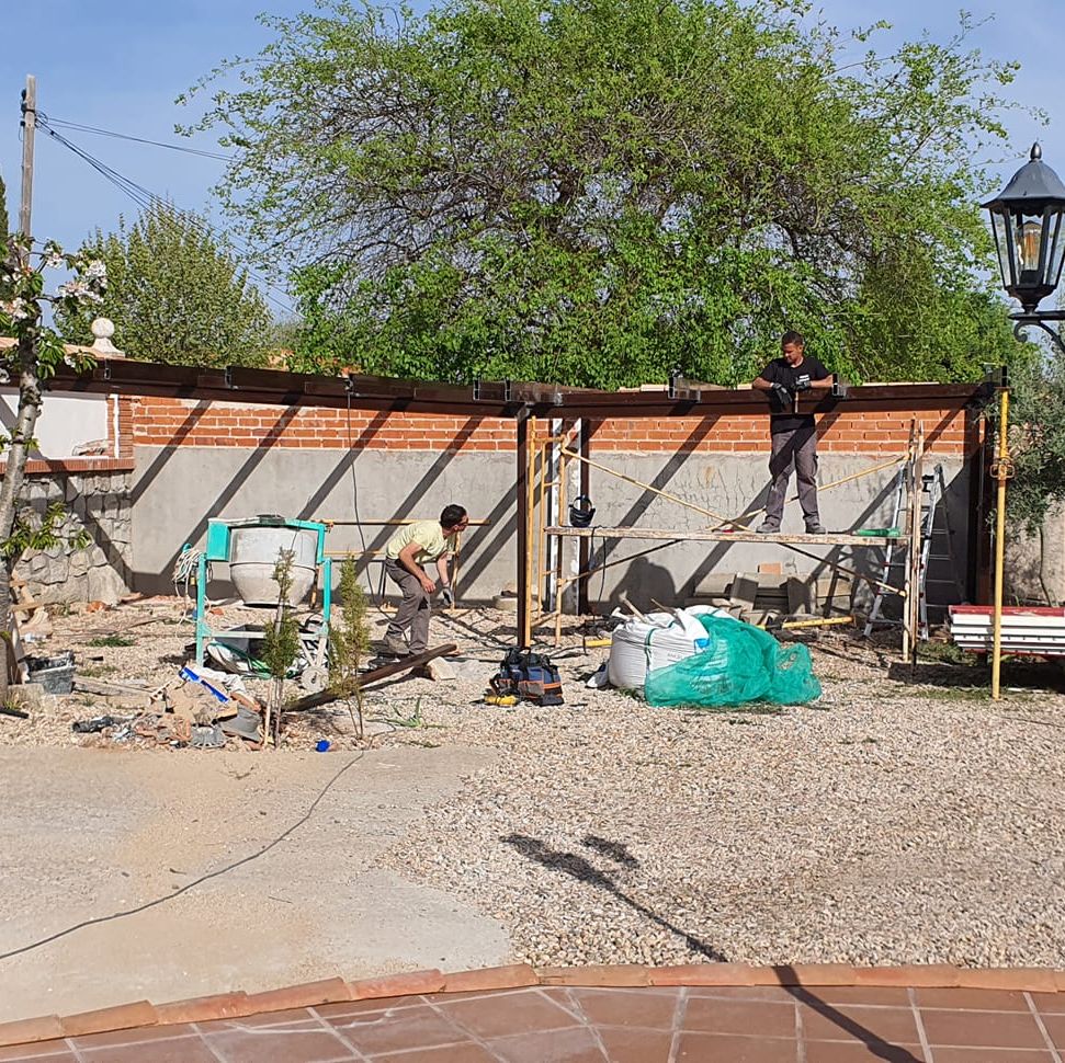 trabajo pergola